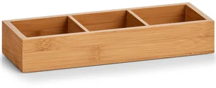 ZELLER Pojemnik z przegródkami z bambusa pudełko organizer pudełko bambusowe pudełka do przechowywania pojemniki do przechowywania ZELLER B07DVZV4MF - Gadżety do domu - miniaturka - grafika 5