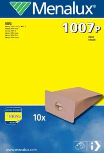 Menalux 1007P, 10 worków do odkurzacza 900 196 217 - Worki do odkurzaczy - miniaturka - grafika 2