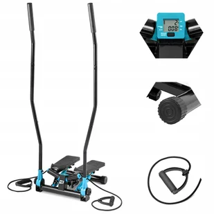 Stepper skrętny z linkami Nordic walking ramiona - Steppery i stepy - miniaturka - grafika 3