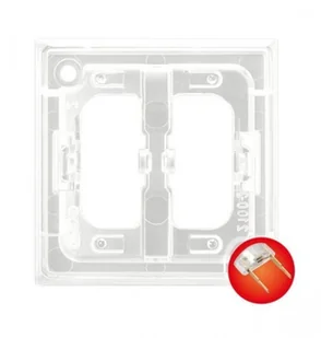 Ospel SA ARIA Zespół podświetlenia led czerwony - Wyłączniki światła i elektryczne - miniaturka - grafika 2