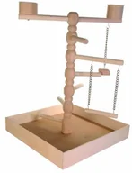 Akcesoria dla ptaków - Trixie 5658 drewniane miejsca do gier, 41 × 55 × 41 cm 4011905056586 - miniaturka - grafika 1