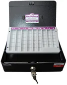 Sejfy i kasy pancerne - Metalkas Kaseta metalowa TG-10WL - miniaturka - grafika 1