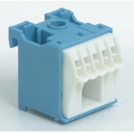 Rozdzielnie elektryczne - Hager Neutral terminal n 1+5 qc KN06N - miniaturka - grafika 1