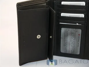 Roncato Portfel Skórzany Damski LUXURY 280 790280 01 - Portfele - miniaturka - grafika 3