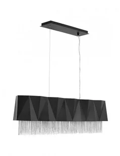 Hinkley LAMPA wisząca HK-ZUMA-ISLE-SBS Elstead metalowa OPRAWA eklektyczny ZWIS z łańcuszkami czarny srebrny HK-ZUMA-ISLE-SBS - Lampy sufitowe - miniaturka - grafika 2