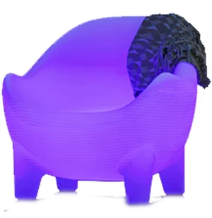 NewGarden Aruba fotel LED solarny + akumulator - Stoły ogrodowe - miniaturka - grafika 4