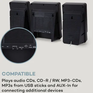 Auna Sing Czarny - Wieże - miniaturka - grafika 7