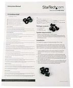 Szafy rack - StarTech.com StarTech.com 1U Rack Shelf - 10 in. Deep - rackhylde - 1U CABSHELF1U10 - miniaturka - grafika 1