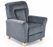 Fotele - BARD fotel wypoczynkowy popielaty - miniaturka - grafika 1