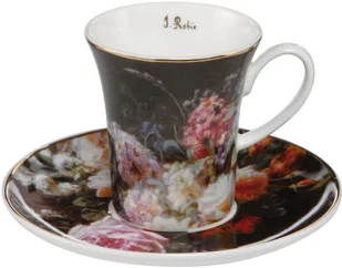 Goebel Filiżanka do espresso Martwa natura z różami Jean Baptiste Robie Goebel 67-011-76-1 - Filiżanki - miniaturka - grafika 4