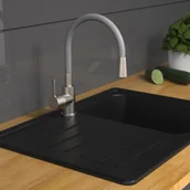 Baterie kuchenne - Eisl Bateria kuchenna  EISL Bateria zlewozmywakowa FLEXO z mieszaczem szara 9002560796554 - miniaturka - grafika 1