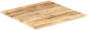 vidaXL Blat stołu, lite drewno mango, 15-16 mm, 60x60 cm vidaXL - Blaty meblowe i parapety okienne - miniaturka - grafika 11