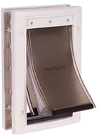 Pozostałe akcesoria dla psów - PetSafe klapka dla zwierząt domowych, ekstremalnie odporna na warunki atmosferyczne, klapa dla kotów, klapa dla psów do ekstremalnych warunków atmosferycznych, 2 opcje zamykania, energooszczędna, drzw PPA19-15794 - miniaturka - grafika 1