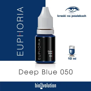 BIOEVOLUTION Barwnik Deep Blue 050 - Euphoria - 10 ml 610 - Pozostałe akcesoria kosmetyczne BIOEVOLUTION Barwnik Deep Blue 050 - Euphoria - 10 ml 610 - Pozostałe akcesoria kosmetyczne - miniaturka - grafika 1