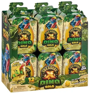 Cobi Figurki TreasureX Dino Gold mini Dino MO-41637;41638 - Figurki dla dzieci - miniaturka - grafika 3