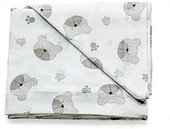 Pościel dla dzieci - Italbaby Italbaby 3-częściowy zestaw pościeli do łóżeczka dziecięcego, szary, wielokolorowy, jeden rozmiar Italbaby_020.1000-006 - miniaturka - grafika 1