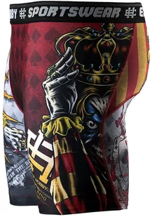 Extreme Hobby Spodenki Vale Tudo, KILLER CARDS 6, różnokolorowy, rozmiar 2XL - Kimona, stroje i obuwie - miniaturka - grafika 3