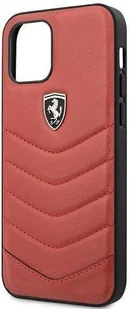 Ferrari FEHQUHCP12MRE iPhone 12/12 Pro czerwony/red hardcase Off Track Quilted hurtel-76681-0 - Etui i futerały do telefonów - miniaturka - grafika 6