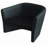 Meble fryzjerskie - Panda Fotel do poczekalni fryzjerskiej Klara - miniaturka - grafika 1