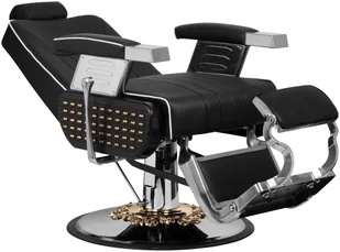GABBIANO fotel barberski livio czarny P136677 - Fotele fryzjerskie - miniaturka - grafika 8
