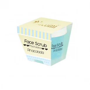 Nacomi F.P.U.H KAMIL nawilżający peeling do twarzy i ust o zapachu pinacolady 80 g - Peelingi i scruby do twarzy - miniaturka - grafika 2