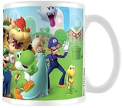 Kubki - Unbekannt Super Mario kubek do kawy Mushroom Kingdom wei & # 223; MG24481 - miniaturka - grafika 1