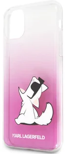 Karl Lagerfeld Choupette Fun Sunglasses Etui iPhone 11 Pro Max Różowy (KLHCN65CFNRCPI) - Etui i futerały do telefonów - miniaturka - grafika 3