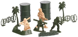Żołnierzyki baza wojskowa figurki zestaw 114el. KX6187 - Figurki dla dzieci - miniaturka - grafika 7