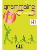 Książki do nauki języka francuskiego - Cle international Grammaire en Action A1 + CD - miniaturka - grafika 1