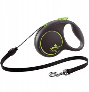 Flexi smycz automatyczna Black Design M 5m 20kg - Smycze dla psów - miniaturka - grafika 7