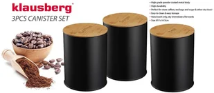 Kinghoff Klausberg Zestaw pojemników kuchennych klausberg kb-7490 KB-7490 - Pojemniki kuchenne - miniaturka - grafika 2