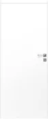 Drzwi wewnętrzne - Voster Skrzydło drzwiowe pełne bezprzylgowe Basic Białe 90 - miniaturka - grafika 1
