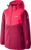 Kurtki narciarskie - Hi-TEXT Hi-TEXT Dziewczęca kurtka narciarska Hi-Tec Olmo JRG zimowa snowboardowa różowa rozmiar 164 5902786276448 - miniaturka - grafika 1
