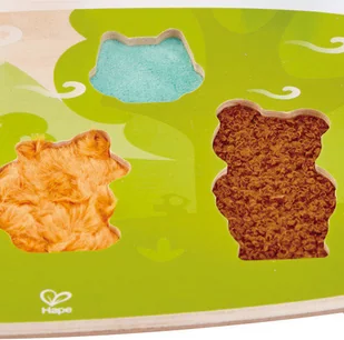 Hape układanka dotykowa Las - Układanki dla dzieci - miniaturka - grafika 5