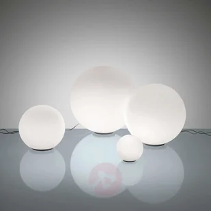 Okrągła szklana lampa stołowa Dioscuri, 25 cm - Lampy stojące - miniaturka - grafika 4