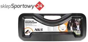 NILS ZESTAW DO GRY W BADMITONA 2RAKIETY SIATKA ZSB-1 NILS ZADZWOŃ 600-555-801 ! 14-50-012 - Badminton - miniaturka - grafika 8