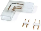 Akcesoria do oświetlenia - Abilite BERGE DO TAŚM LED NEON 24V/230V 8X16MM NAROŻNA TYP: L 90 STOPNI ZTL-NEON-NL - miniaturka - grafika 1