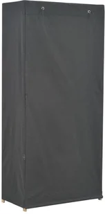 vidaXL vidaXL Szafa, szara, 79 x 40 x 170 cm, materiałowa - Szafy - miniaturka - grafika 10