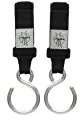Akcesoria do wózków - Lässig Swobodnie Casual Stroller Hooks mocujący do wózka dziecięcego z hakiem/wózka wykonana z metalu, z zapięciem na rzepy, 2er Pack - miniaturka - grafika 1