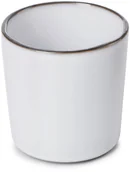 Kubki - Revol Kubek bez uchwytu Caractere biały 220 ml - miniaturka - grafika 1