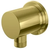Akcesoria do armatury i ceramiki - Kohlman Experience Gold przyłącze kątowe wody złoty połysk QW166EGD - miniaturka - grafika 1