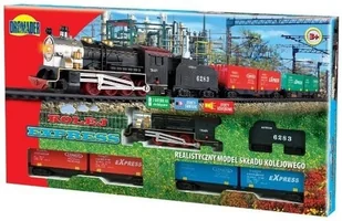Dromader Kolejka Express na bat 004197 - Pociągi dla dzieci - miniaturka - grafika 2