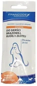 Szampony i odżywki dla psów - FRANCODEX FRANCODEX Szampon dla psów do sierści brązowej rudej i złotej saszetka 20ml - miniaturka - grafika 1