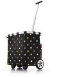 Reisenthel Wózek zakupowy Dots Carrycruiser, czarny, 47,5x32x42 cm - Dekoracje domu Reisenthel Wózek zakupowy Dots Carrycruiser, czarny, 47,5x32x42 cm - Dekoracje domu - miniaturka - grafika 2