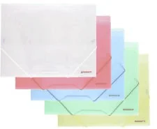 TADEO Teczka zgumka a4 pp 4161 zielona . - Szkolne artykuły papiernicze - miniaturka - grafika 2