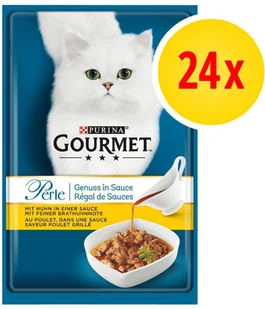 Purina Gourmet Megapakiet Perle w sosie, 48 x 85 g - Pakiet rybny w sosie - Mokra karma dla kotów Purina Gourmet Megapakiet Perle w sosie, 48 x 85 g - Pakiet rybny w sosie - Mokra karma dla kotów - miniaturka - grafika 3