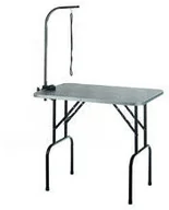 Meble kosmetyczne - Beauty System Stół groomerski składany rozm L + smycz BP-290 BP-290 - miniaturka - grafika 1