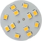 Żarówki LED - Spectrum LED G4 12V 2W 12LED CW 30mm WOJ13783 - miniaturka - grafika 1