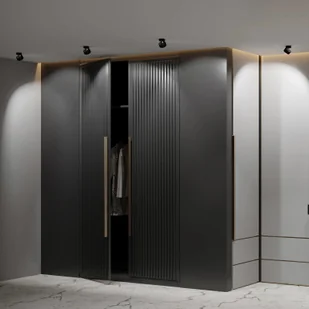 Top Light Puk Mini Move LED, soczewka, czarny matowy/chrom - Lampy sufitowe - miniaturka - grafika 2