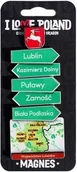 Magnesy - PAN DRAGON Magnes I love Poland Lubelskie ILP-MAG-C-LUB-12 - miniaturka - grafika 1